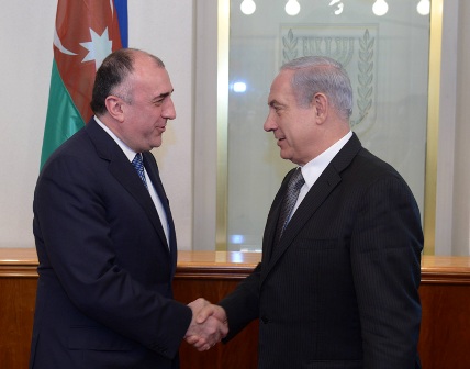Elmar Məmmədyarov Benyamin Netanyahu ilə görüşüb - FOTO