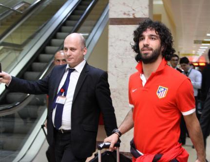Arda Turan və komandası Bakıya gəlib - FOTO