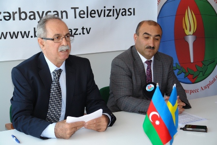 İsveçdə “Bütöv Azərbaycan” telekanalı açılıb - FOTOLAR 