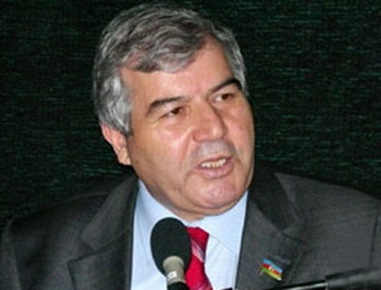 Ukraynalı akademik Sabir Rüstəmxanlı ilə görüşdü