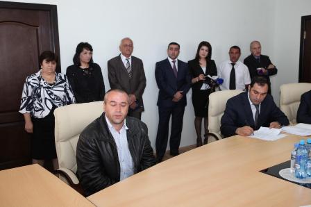 Nazir Qaxda vətəndaşları qəbul edib - FOTOLAR