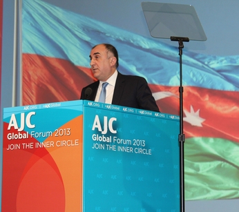 Elmar Məmmədyarov Amerika yəhudilərinə Azərbaycan həqiqətlərini danışıb