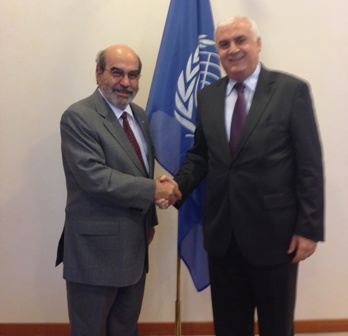 FAO-nun baş direktoru Mehriban Əliyevaya dəvət məktubunu nazirə verib