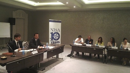 Elşad İskəndərov NATO müdavimləri qarşısında çıxış etdi 