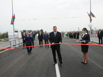 İlham Əliyev Tovuza getdi