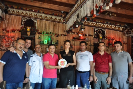 Deputat Bakıda səfərdə olan türkiyəli jurnalistlərlə görüşüb - FOTO
