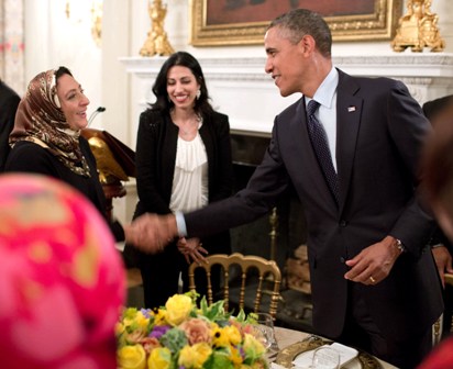 Obama Ağ Evdə iftar süfrəsi açıb