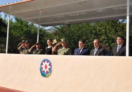 Deputat əsgərlərin andiçmə mərasimində iştirak edib - FOTOLAR