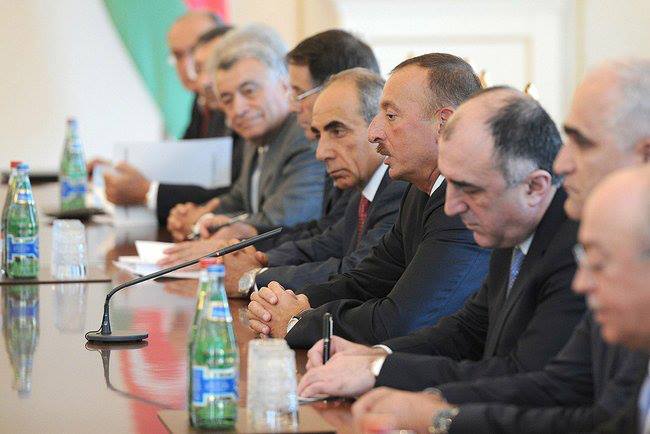 Prezidentlərin görüşündən ən son FOTOLAR