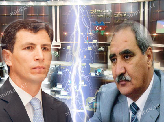 Zahid Orucla Fəzail Ağamalının yolu Milli Məclisdə də ayrıldı... 