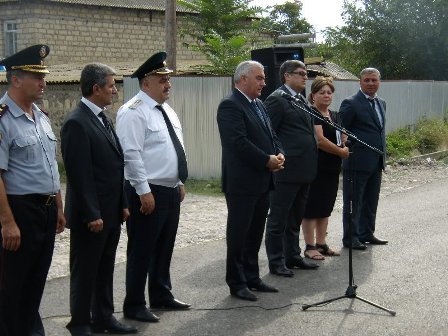 Cəbhə xəttindəki rayonda yeni yol istifadəyə verildi - FOTOLAR