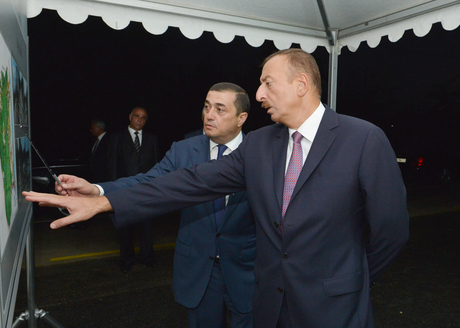 Prezident Astarada açılışlar edib - FOTOLAR