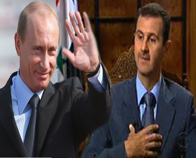 Bəşər Əsəd Putinə təşəkkür etdi