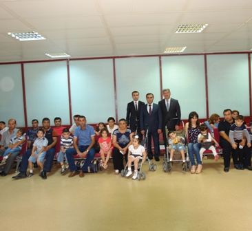 20 xəstə uşaq Azərbaycandan yola salındı