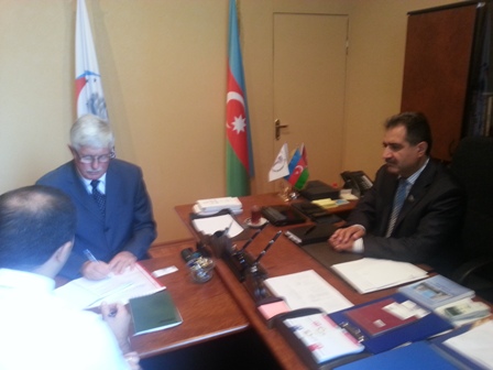 Fərəc Quliyev ATƏT-in nümayəndəsini qəbul etdi - FOTOLAR