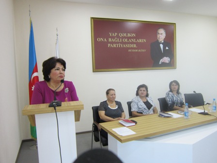 Rəbiyyət Aslanova: “İlham Əliyev alternativi olmayan dövlət xadimidir” - FOTOLAR