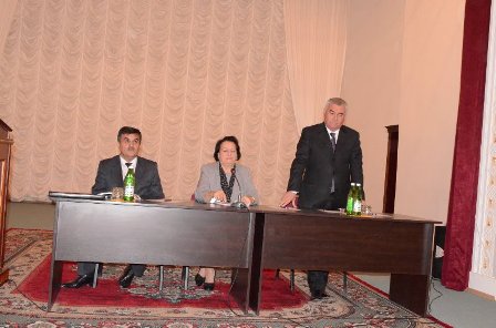 Elmira Süleymanova seçki dinləmələri keçirib - FOTOLAR