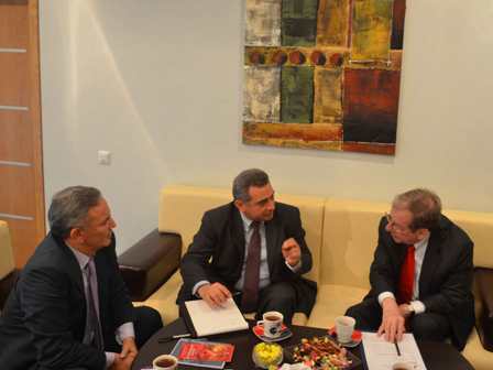 ABŞ-ın Azərbaycandakı səfiri Mətbuat Şurasında oldu - FOTO