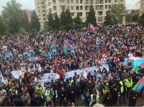 Milli Şura sonuncu mitinqini keçirdi 