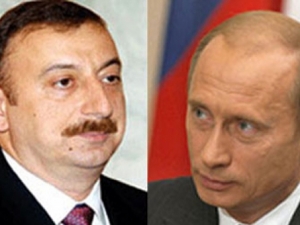 İlham Əliyev Putini təbrik etdi