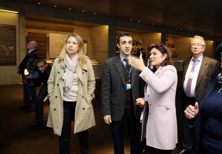 Fransa Senatının üzvləri Quba Soyqırımı Memorial Kompleksini ziyarət etdilər - FOTOLAR