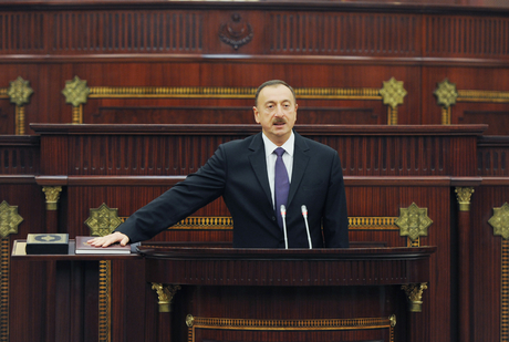 İlham Əliyevin andiçmə mərasimindən - FOTOLAR