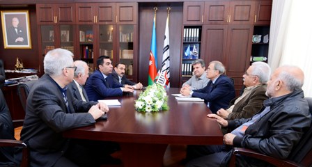 Türkiyəli qonaqlar  Bakı Ali Neft məktəbində olublar