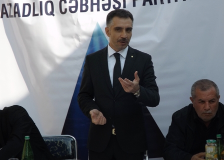 Azərbaycan Milli Azadlıq Cəbhəsi Partiyası Bərdədə təsis yığıncağı keçirib
