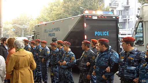 Yerevanda aksiya: Polis 20 nəfəri saxlayıb