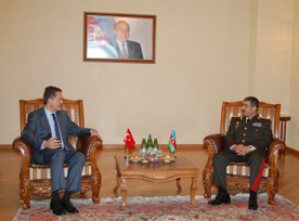 Zakir Həsənov Türkiyə səfirini qəbul edib