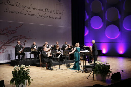 Heydər Əliyev Fondu Fransada Nizami Gəncəviyə aid sərgi və konsert təşkil edib - FOTOLAR