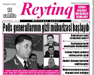 "Reytinq" qəzeti "1000 etibarlı Oxucu" kampaniyasına başladı 