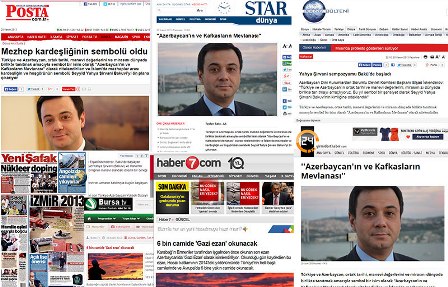 “Seyid Yəhya Bakuvi” simpoziumu Türkiyə mətbuatında