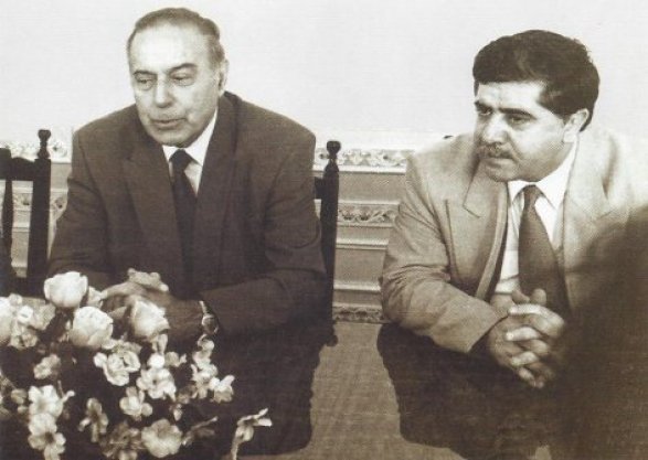 Abbas Abbasov Heydər Əliyevlə cavanlıq şəklini paylaşdı - FOTO