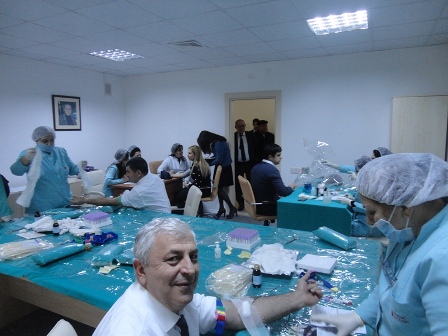 Dövlət Sosial Müdafiə Fondunun əməkdaşlarından qan alındı - FOTOLAR