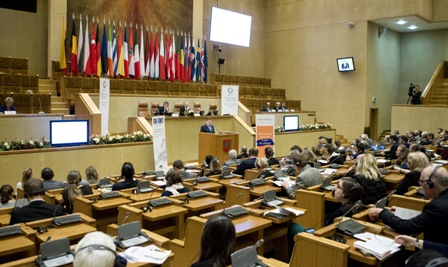 “Böyük İpək Yolu” Avropa İttifaqının beynəlxalq konfransında iştirak edib