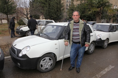 Nazirlik tərəfindən 37 müharibə əlilinə minik avtomobili təqdim olunub