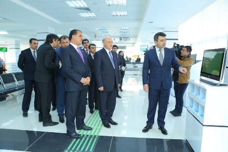 Gəncədə  “Asan Xidmət” Mərkəzinin açılışı olub