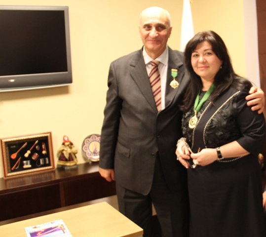 Afaq Şıxlı və Tofiq Məlikli Moskvada mükafat aldılar 