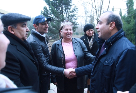 Azay Quliyev Qarabağ qaziləri və şəhid ailələri  ilə görüşdü - FOTOLAR
