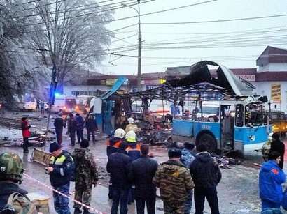 Volqoqradda yenidən partlayış: Terrorçular trolleybusu partlatdılar 