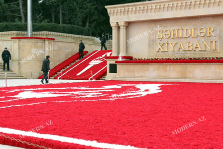 Şəhidlər Xiyabanında “20 Yanvar”a hazırlıq başladı 