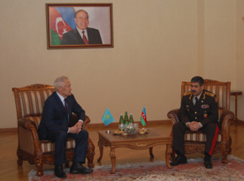 General Zakir Həsənov səfirlə görüşdü - FOTO