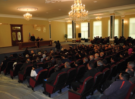 İcra başçısı qəbul keçirib