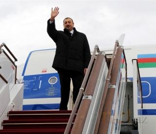 İlham Əliyev Davos Forumuna gedib