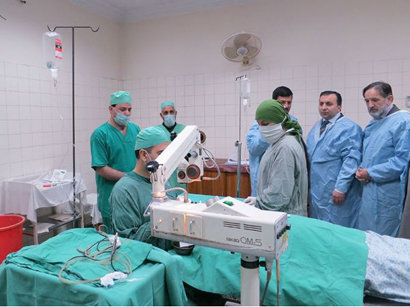 Mehriban Əliyevanın Pakistandakı göz klinikasına xeyriyyə dəstəyi -FOTO