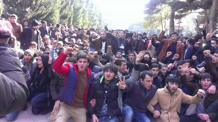 Təhsil Nazirliyi BDU-dakı aksiya haqda: "Məsələ araşdırılır"