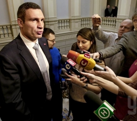 Kliçko namizədliyini irəli sürdü: “Mən Ukrayna prezidenti olmaq istəyirəm”