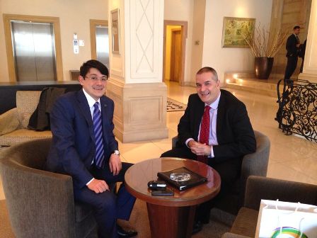Fuad Muradov İsrailin Azərbayacandakı səfiri ilə görüşüb –FOTO