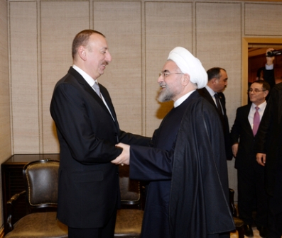 Həsən Ruhani: “İlham Əliyevlə Culfa dəmir yolunun Ermənistana birləşdirilməsi müzakirə olunacaq”